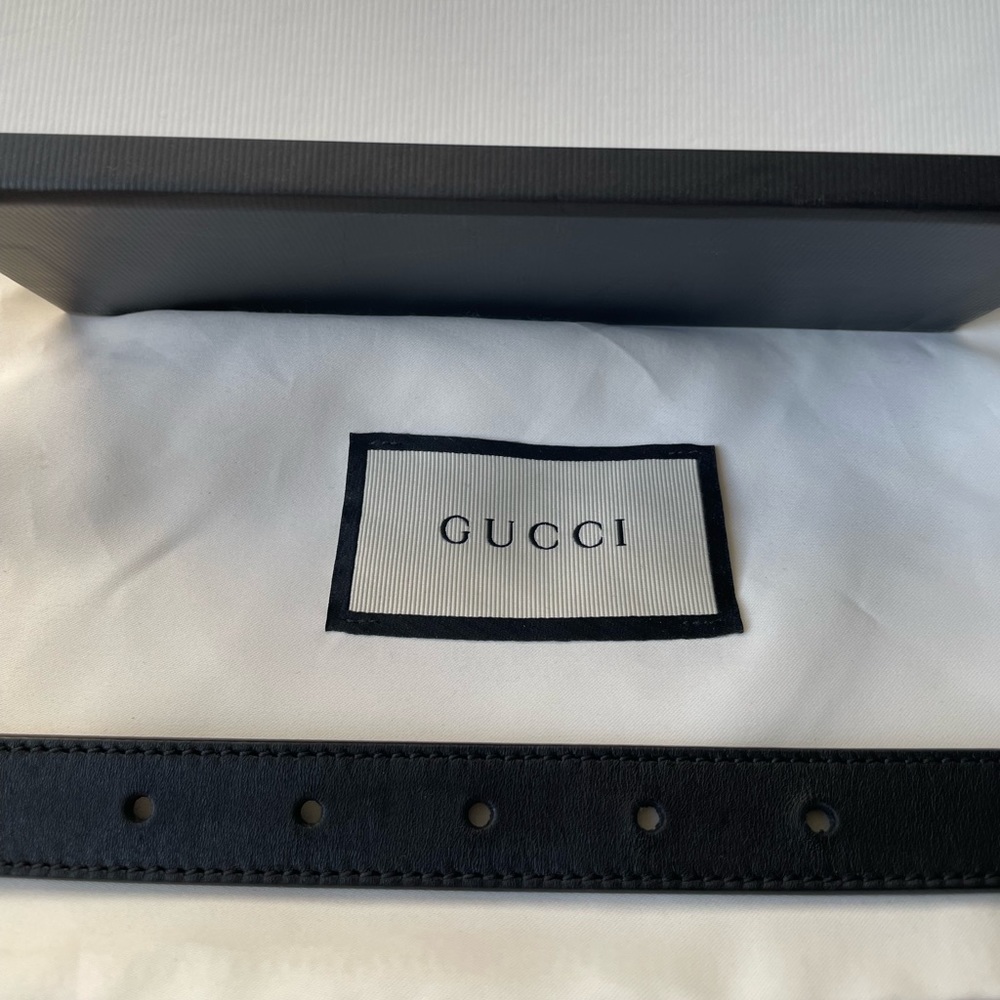 GUCCI GG Skinny Belt - Picture 4 of 10